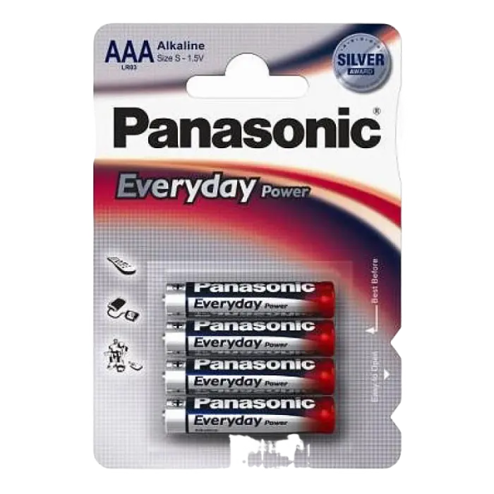 Baterii Panasonic LR03REE, AAA, 4buc.