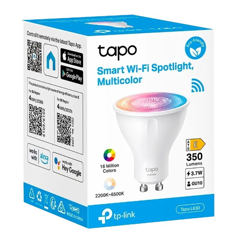 Bec cu LED TP-LINK Tapo L630, GU10, Multicolor