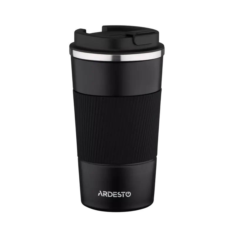 Cană termos Ardesto AR2650TMB, 0,5L, Negru