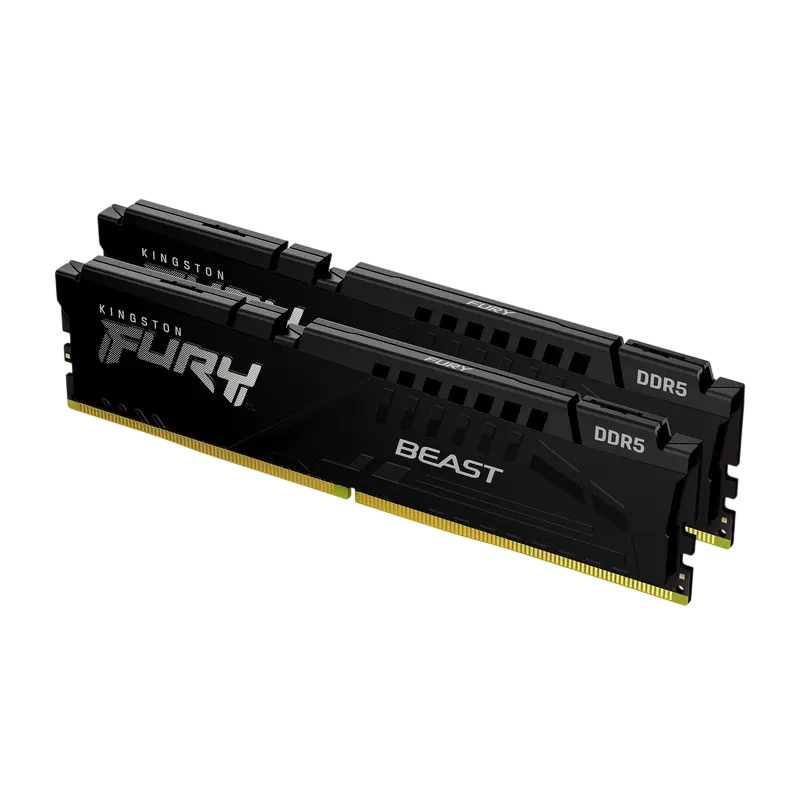 .64GB DDR5-5600MHz  Kingston FURY Beast (Kit of 2x32GB) (KF556C36BBE2K2-64), CL36-38-38, 1Rx8, 1.25V