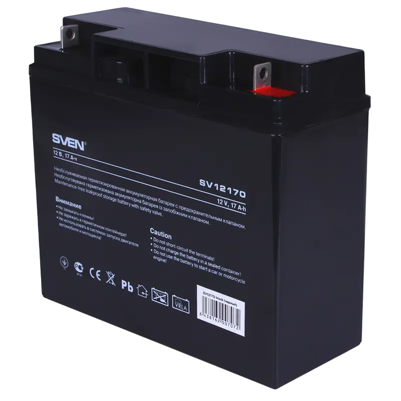 Acumulator UPS SVEN SV12170, 12V 17А•h