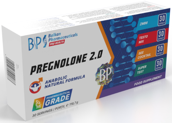 Pregnolone 2.0, complex din 4 formule | Balkan Pharmaceuticals