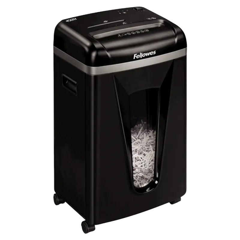 Tocător Fellowes Powershred® 450M, Negru