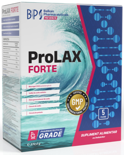 ProLAX Forte, 5 plicuri | Balkan Pharmaceuticals