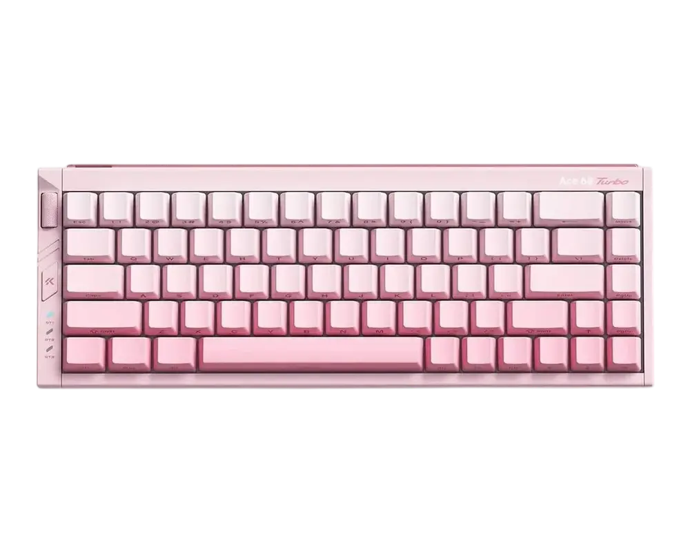 Tastatură MCHOSE Ace 68 Turbo, Cu fir, Peachy Pink
