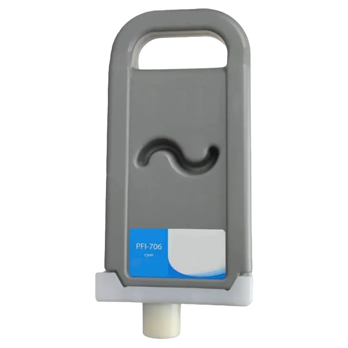 Cartuș de cerneală Canon PFI-706C, 700ml, Cyan