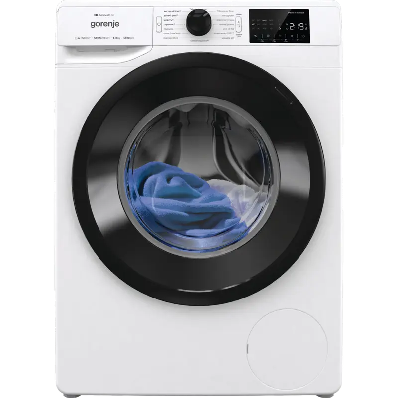 Mașină de spălat Gorenje WPNEI84A1SWIFI, 8kg, Alb
