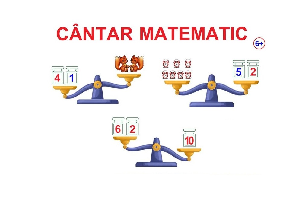 M-58 Joc cu jetoane Cântar matematic