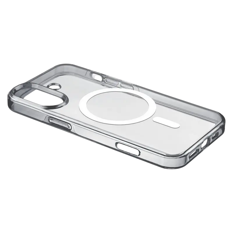 Husă Cellularline Gloss Mag - iPhone 16, Transparent