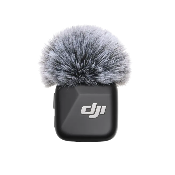 Microfon portabil pentru înregistrare vocală DJI Mic Mini, Fără fir, Negru