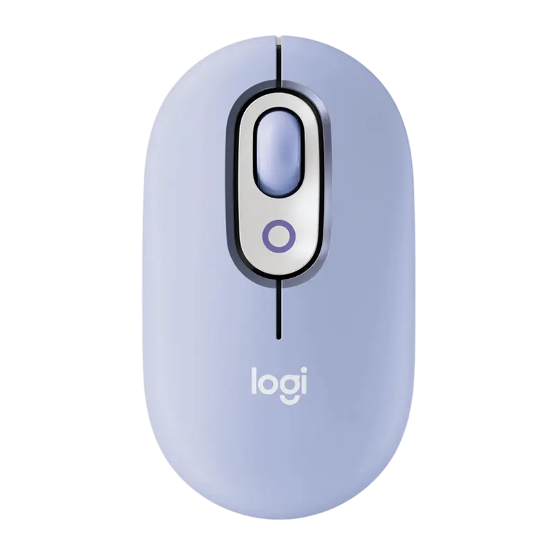 Mouse Wireless Logitech POP, Liliac
