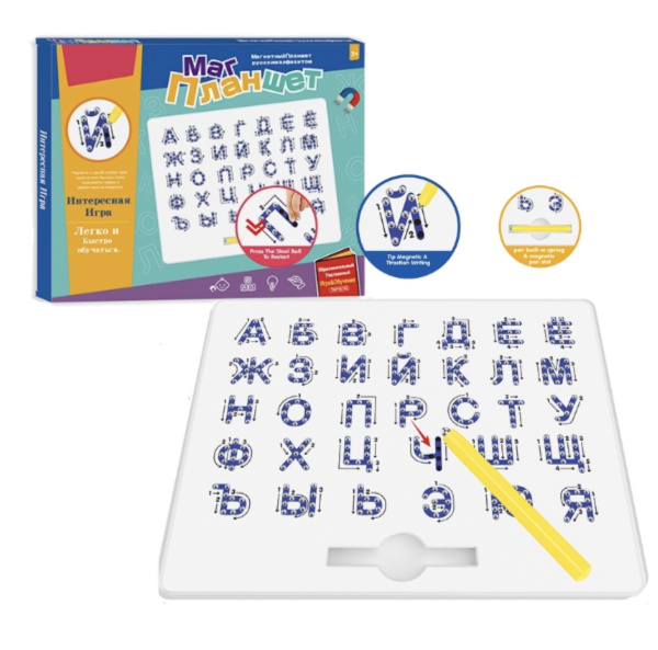 Joc de masă „Tablă de litere magnetică” (rus.)