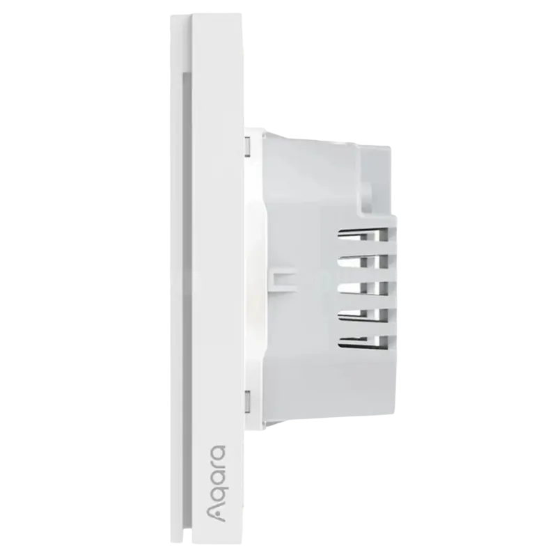 Întrerupător inteligent AQARA Smart Wall Switch H1, Alb