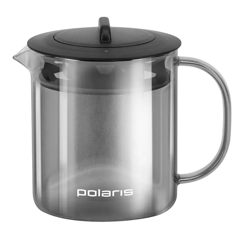Ceainic cu infuzor Polaris Graphit-1000TP, 1L, Gri