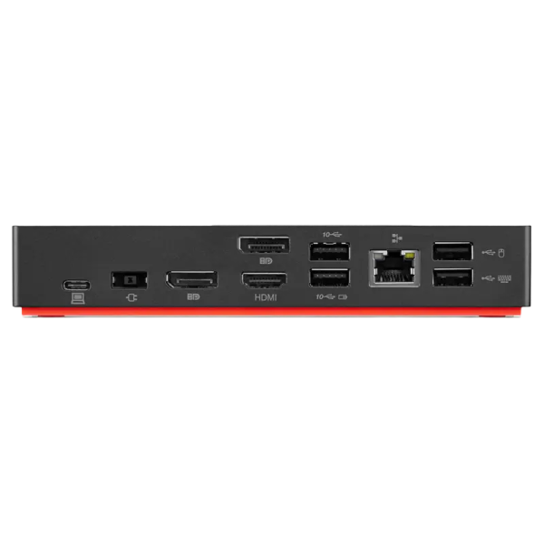 Stație Docking Lenovo 40AF0135EU, Negru