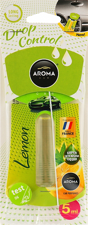 Aroma Drop Control Liquid 5ml Lemon aromatizator auto
