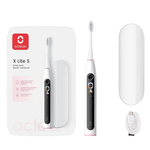 Periuță de dinți electrică Oclean X Lite Set, Gri