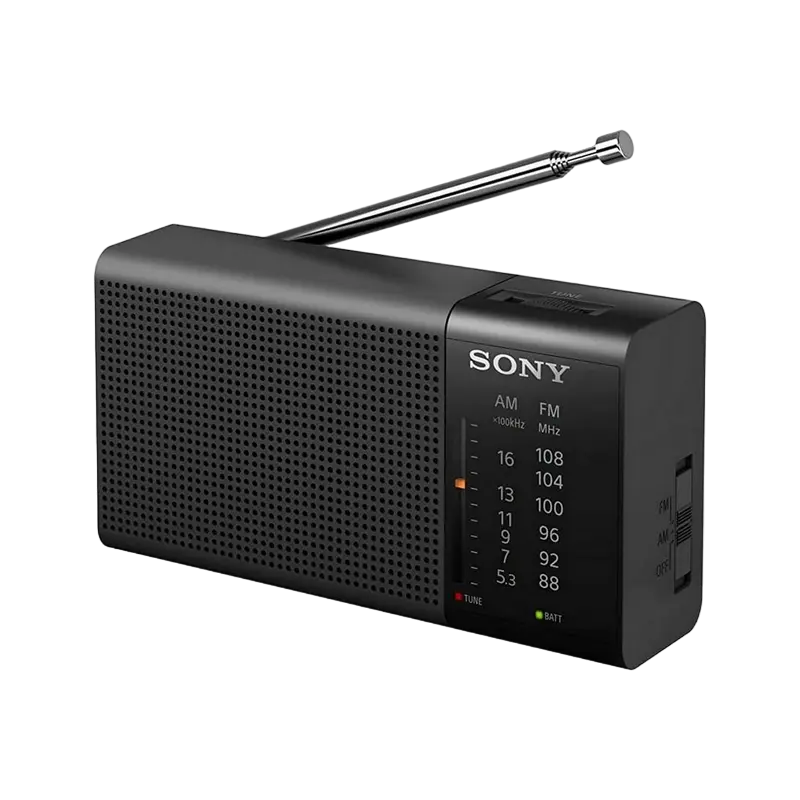 Radio portabil SONY ICF-P37, Negru