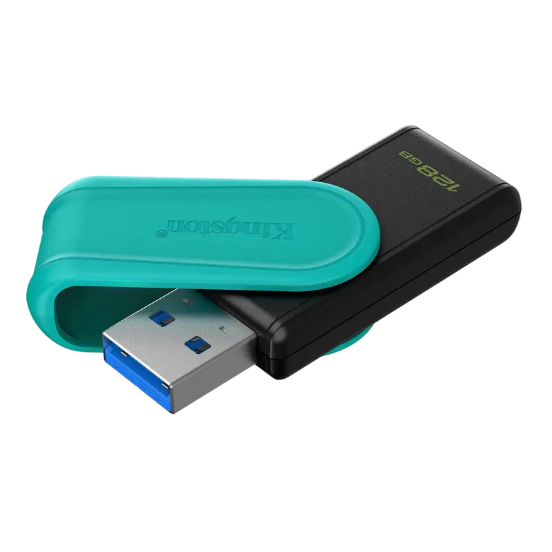 Memorie USB Kingston DataTraveler Exodia S, 128GB, Negru | Verde