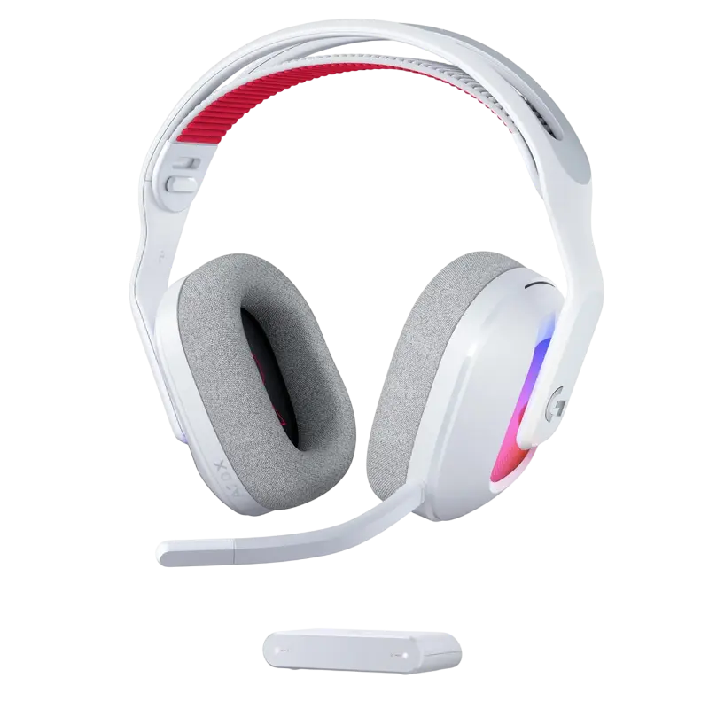 Căști gaming Logitech G ASTRO A20 X Lightspeed, Fără fir/Cu fir, Alb