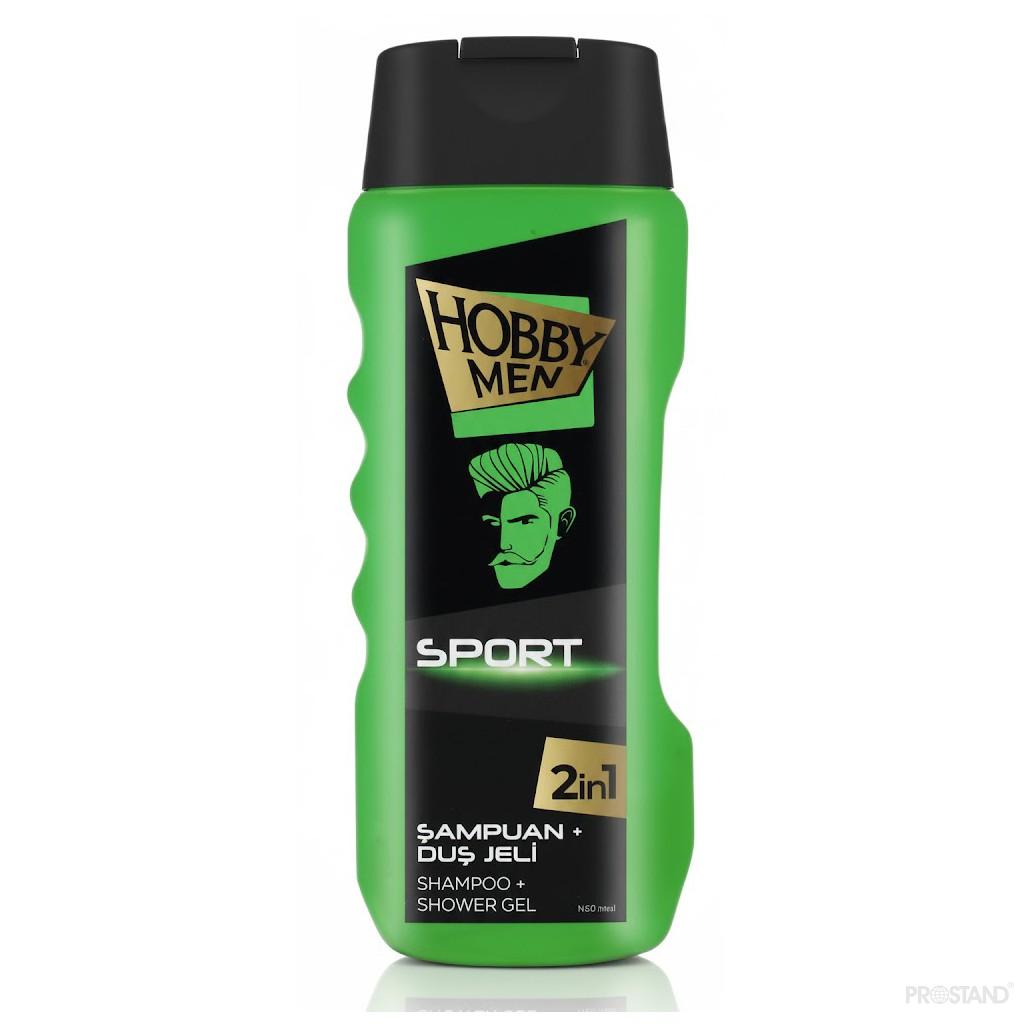 Hobby Șampon + Gel de duș  MEN 2 in 1 400ml Sport /FT587400N