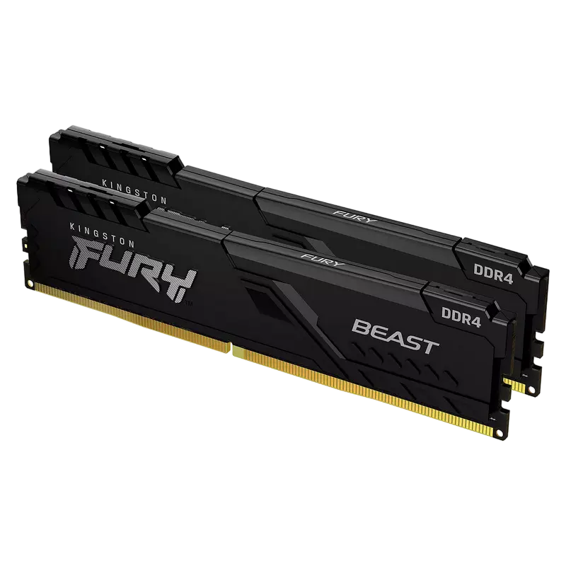 Memorie RAM Kingston FURY Beast, DDR4 SDRAM, 3600 MHz, 32GB, KF436C18BBK2/32