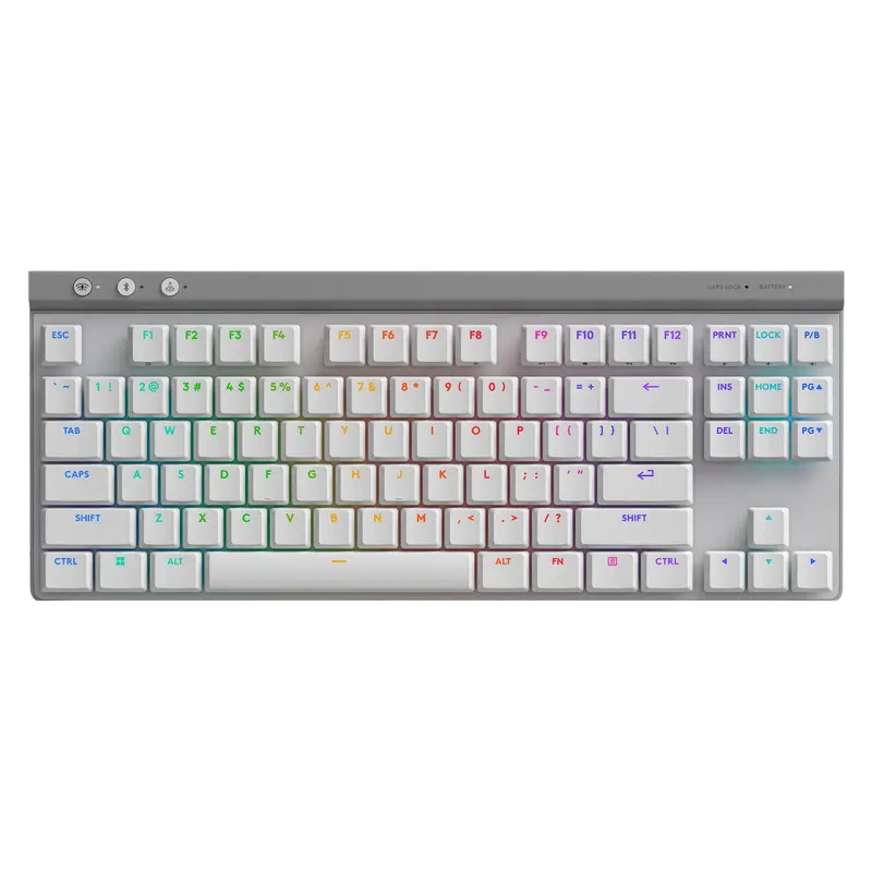 Tastatură Logitech G515, Fără fir, Alb