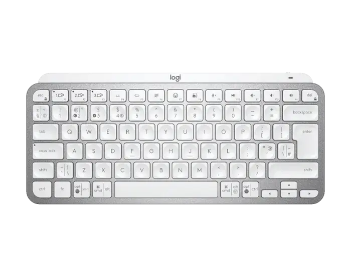 Tastatură Logitech MX Keys Mini, Fără fir, Gri pal