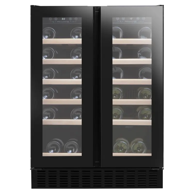 Dulap pentru vin Philco PW38GDFB, Negru