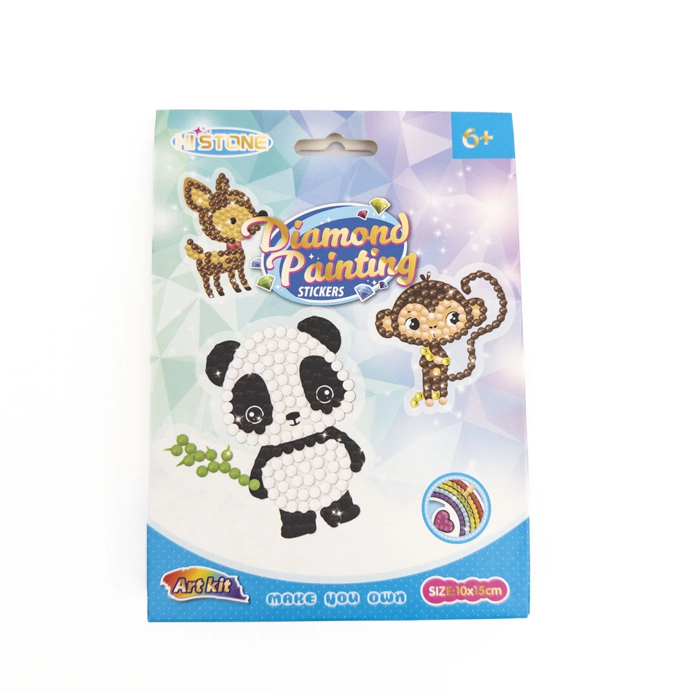 Stickere mozaic diamant Animale set 2 foi 8 bucăți