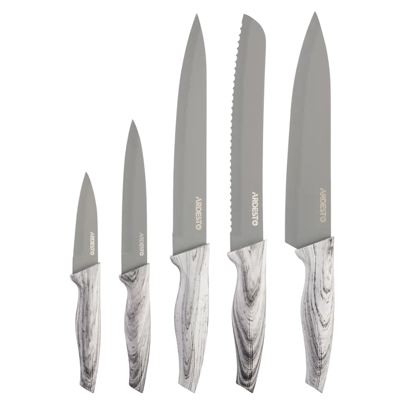 Knife Set Ardesto Black Mars, AR2105BG