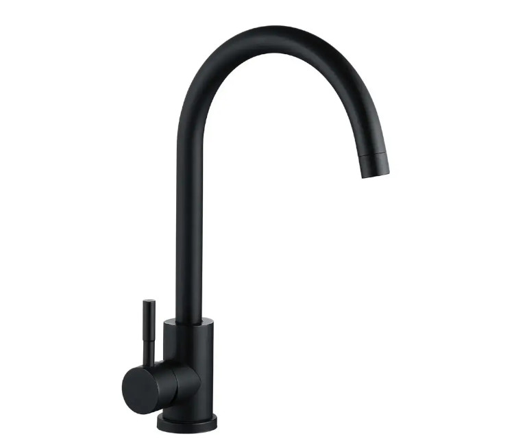 Baterie de bucătărie WEZER EKO4A-01-BLACK Ø35 (negru)