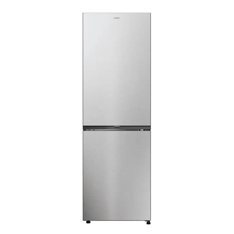 Frigider Candy ECN2CQTEX186, Oțel inoxidabil