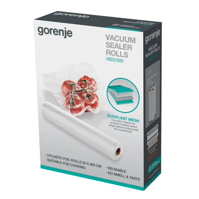 Pungi pentru aparatul de vidat Gorenje VB 22/300, Transparent