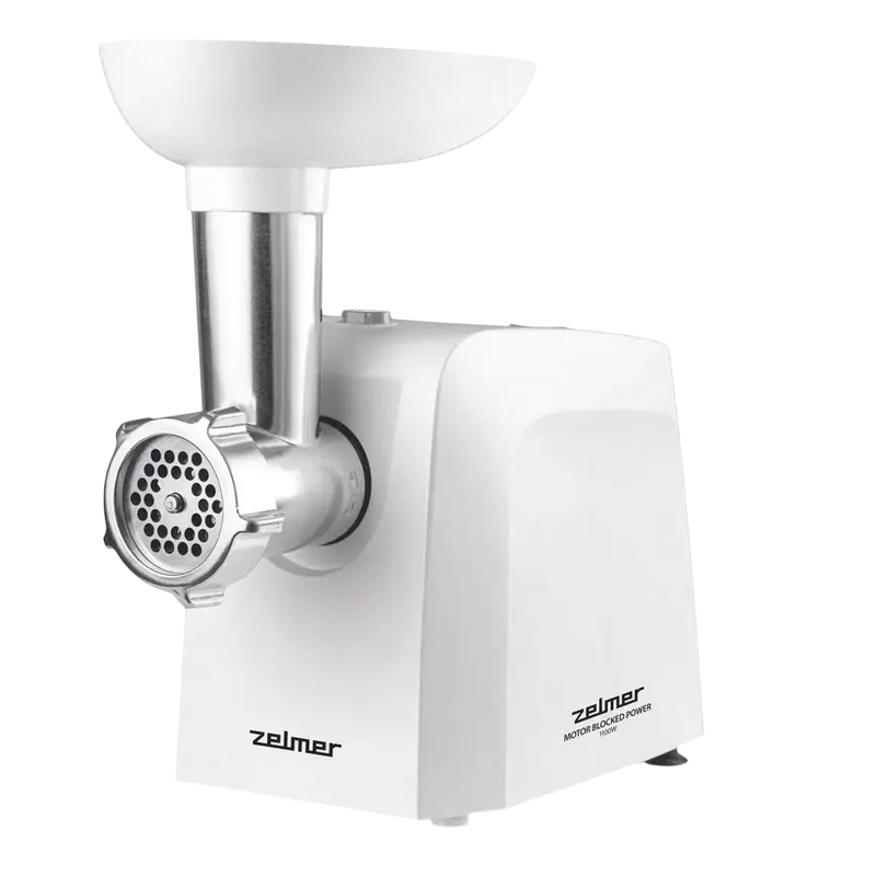 Mașină de tocat carne Zelmer ZMM1215B, Alb