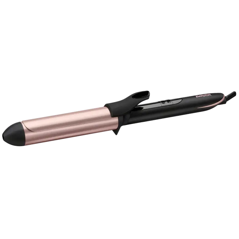 Ondulator de păr BaByliss C452E, Negru | Roz