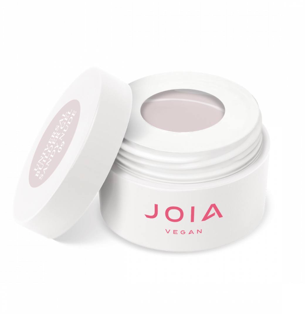 Builder Gel JOIA vegan, 09 Nude nisipiu, 15 ml