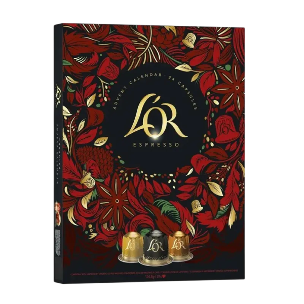 Cafea capsules L'OR Advent Calendar 124*9