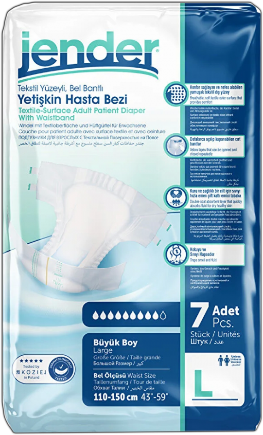 Scutece Premium p/u adulti Jender Eco Pack