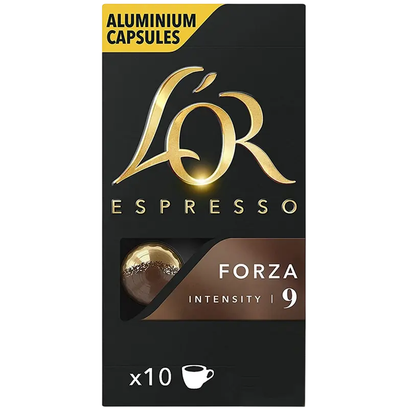 Cafea L'OR Espresso Forza, 10 buc