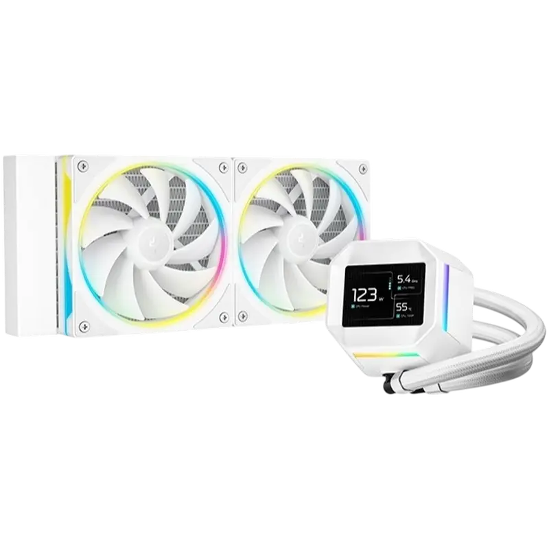 Cooler procesor Deepcool LM240 WH