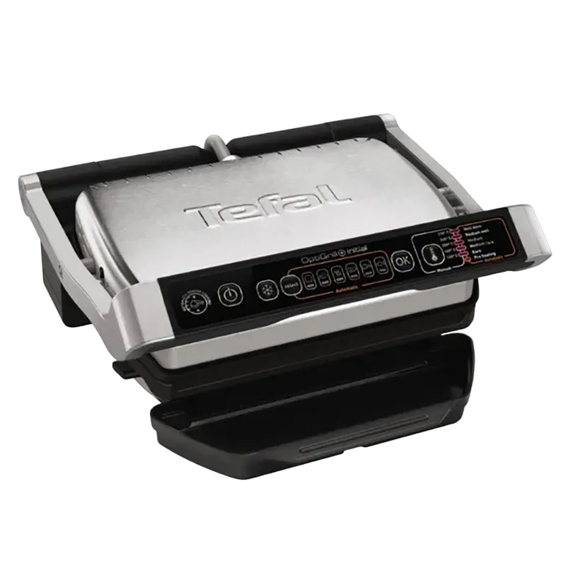Grătar electric Tefal GC706D34, 2000W, Negru | Argintiu