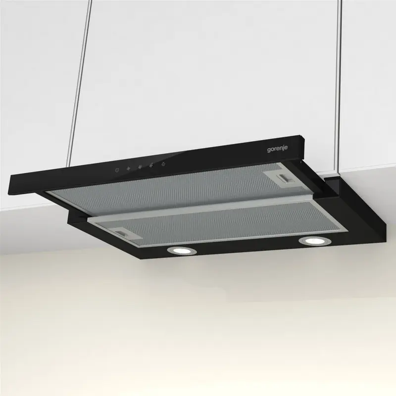 Hota încorporabilă Gorenje TH 64E4 BG, Negru