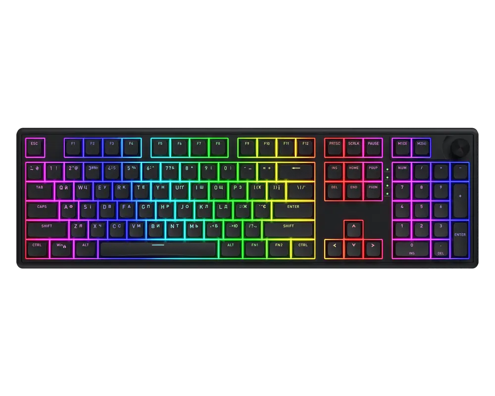 Tastatură HATOR Skyfall 100, Cu fir, Negru