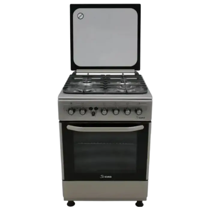 Plită pe gaz KUBB TDS7302MGALtVss Lux FFD, Oțel inoxidabil