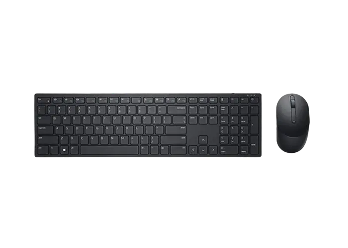 Set Tastatură + Mouse DELL KM5221W, Fără fir, Negru