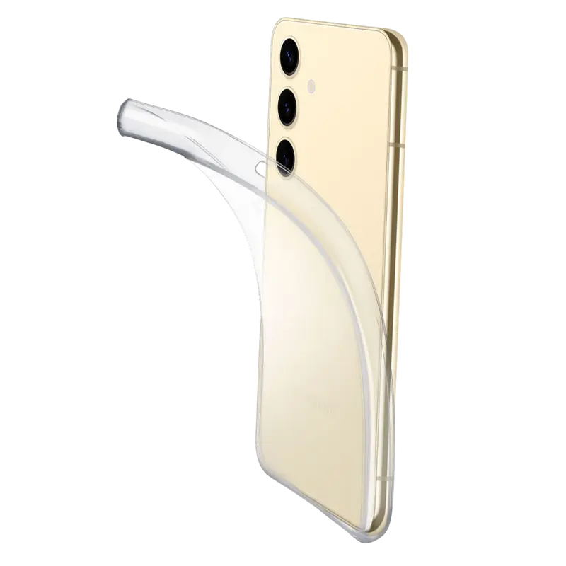 Husă Cellularline Fine pentru Samsung Galaxy S25, Transparent
