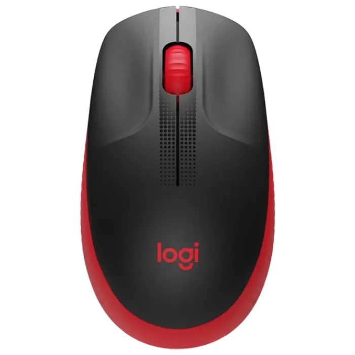 Mouse Wireless Logitech M190, Roșu
