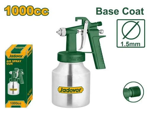 Pistol de pulverizare pneumatic cupă inferioară 1000cc Jadever JDGA1561