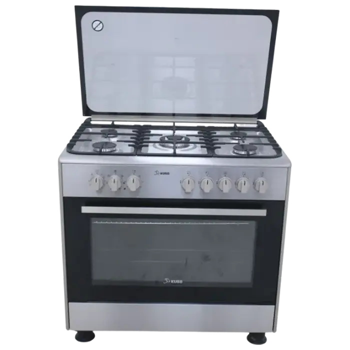 Aragaz Mixt KUBB FF9506GAZH, Oțel inoxidabil